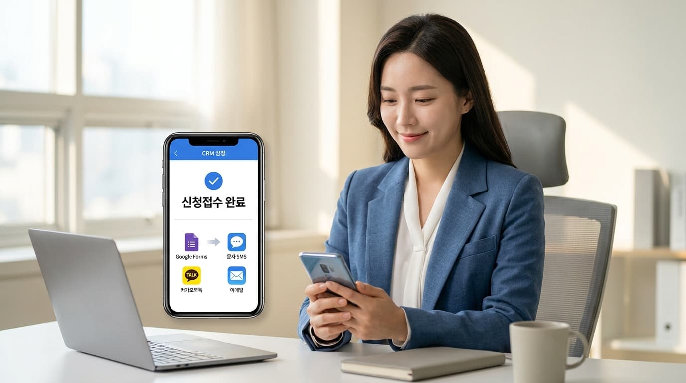 구글폼 CRM 자동화